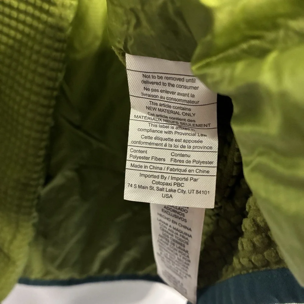 Cotopaxi Capa Hybrid Insulated Hood Jacket - Men's 2XL XXL Green Blue Brown Gray